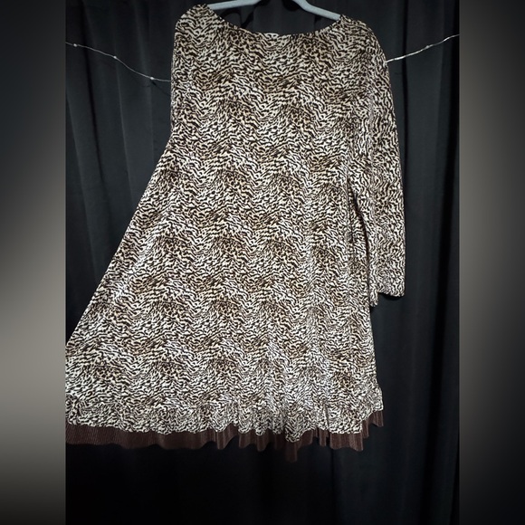 High low leopard tunic - Picture 2 of 3